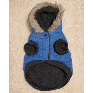 EUC ~ Frisco Mid-Heavyweight Anchorage Insulated Parka, Blue (Size:  Small)